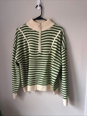 Vintage Quarter Zip Sweater